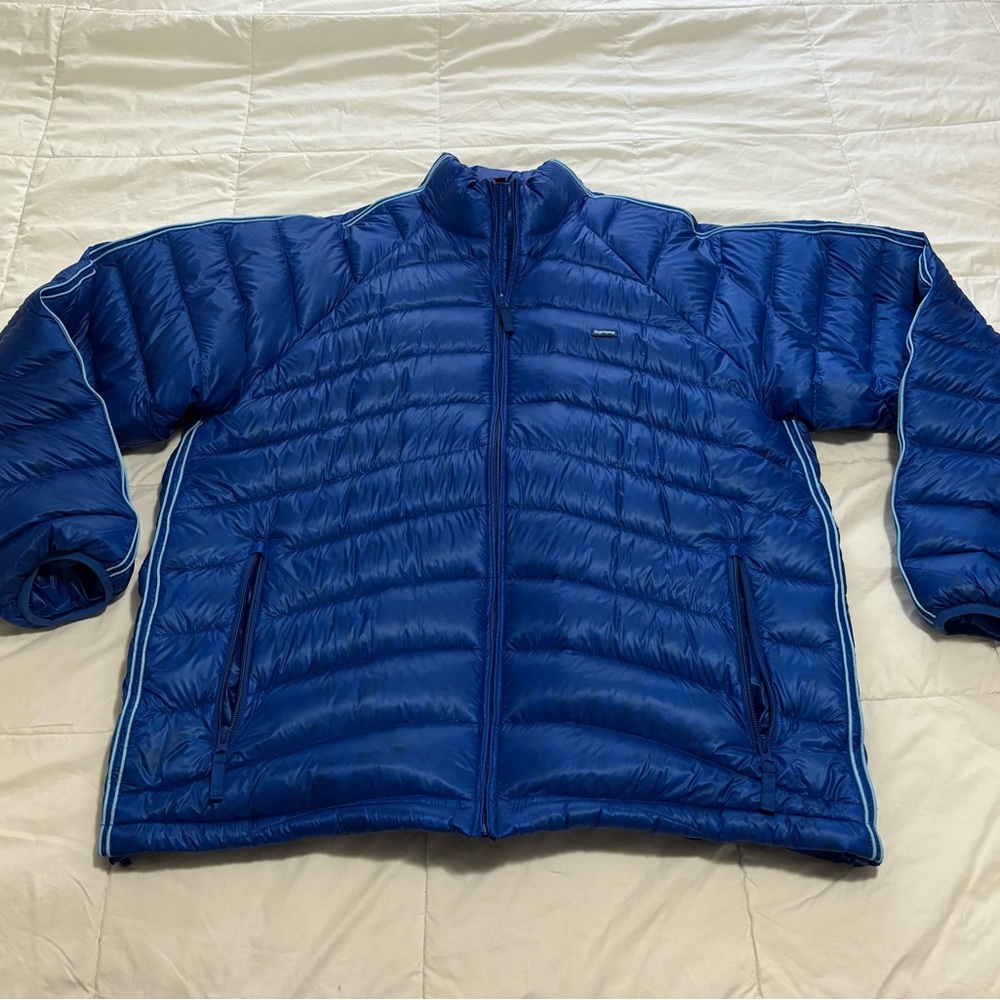 Supreme Blue Puffer Jacket